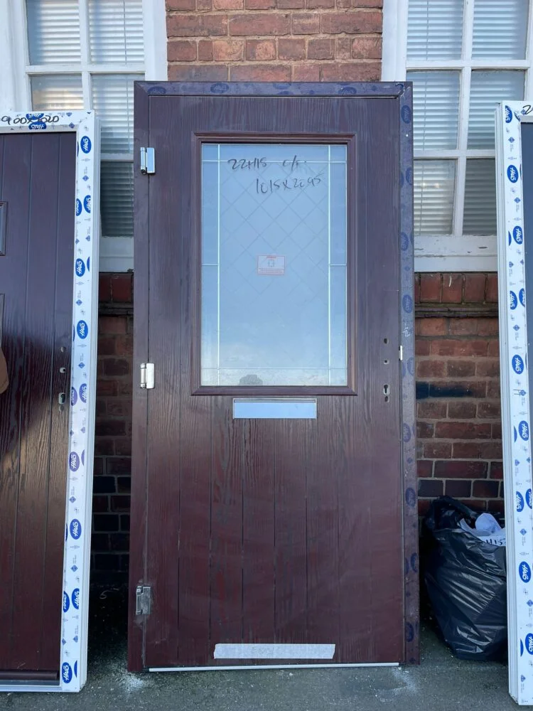 Rosewood Composite Traditional Door 1015 X 2095 mm 22H18