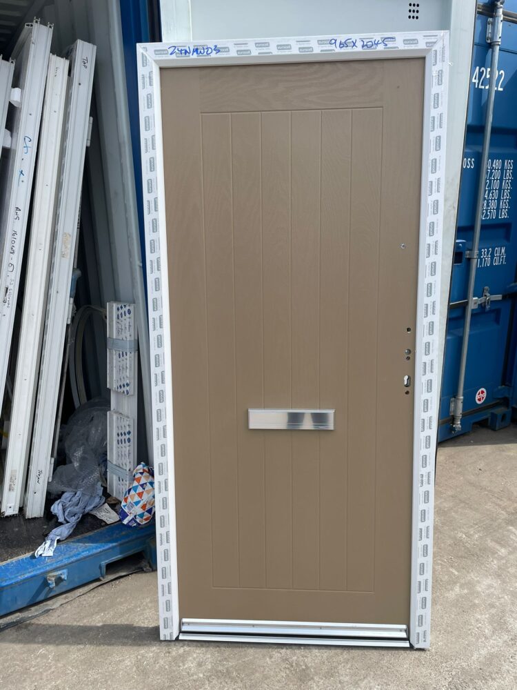 Beige Composite Traditional Door 965 x 2045 mm 24MNW03