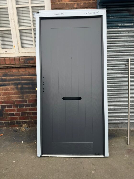 Anthracite Grey Composite Modern Door 1010 x 2065 mm 24G201