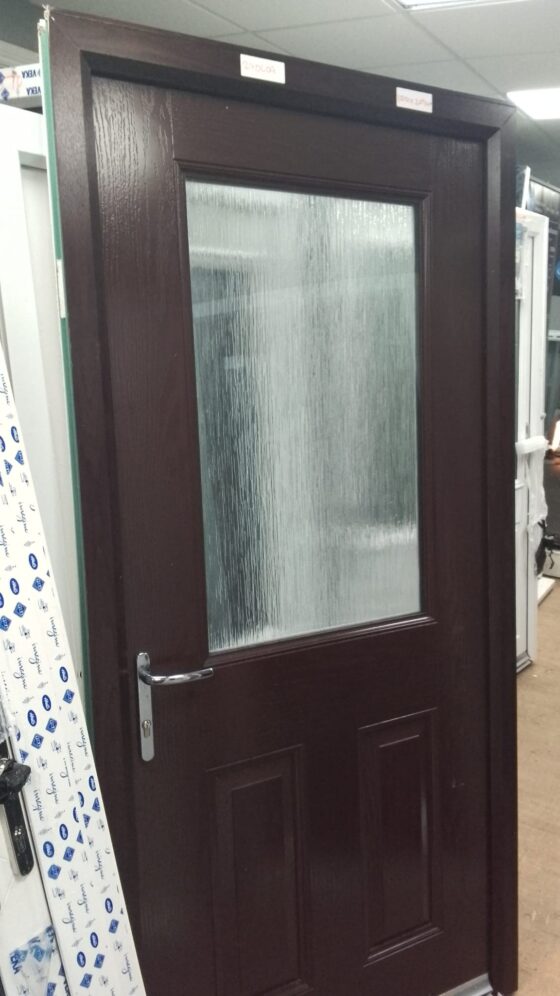 Rosewood Composite Traditional Door 1010 x 2090 mm 24DC07B