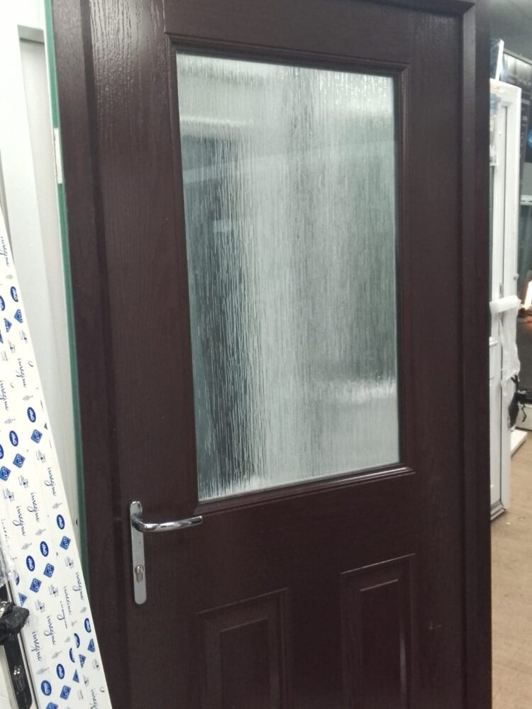 Rosewood Composite Traditional Door 1010 x 2090 mm 24DC07B