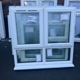 White Upvc Window 1170 X 1130 mm 24DD01