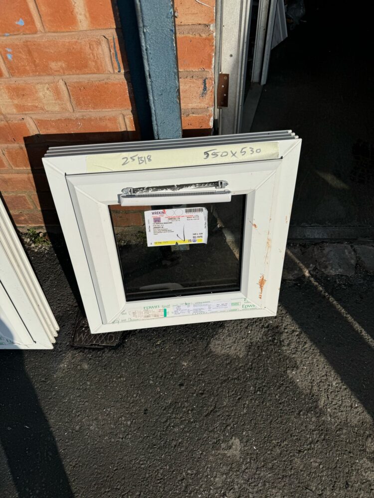 White Upvc Window 550 X 530 mm 25B18