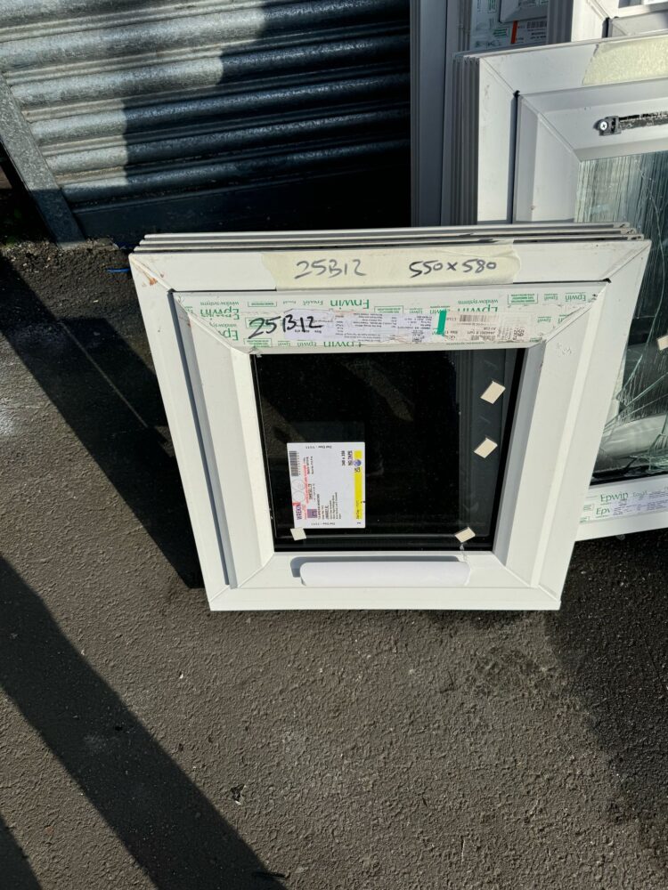 White Upvc Window 550 X 580 mm 25B12
