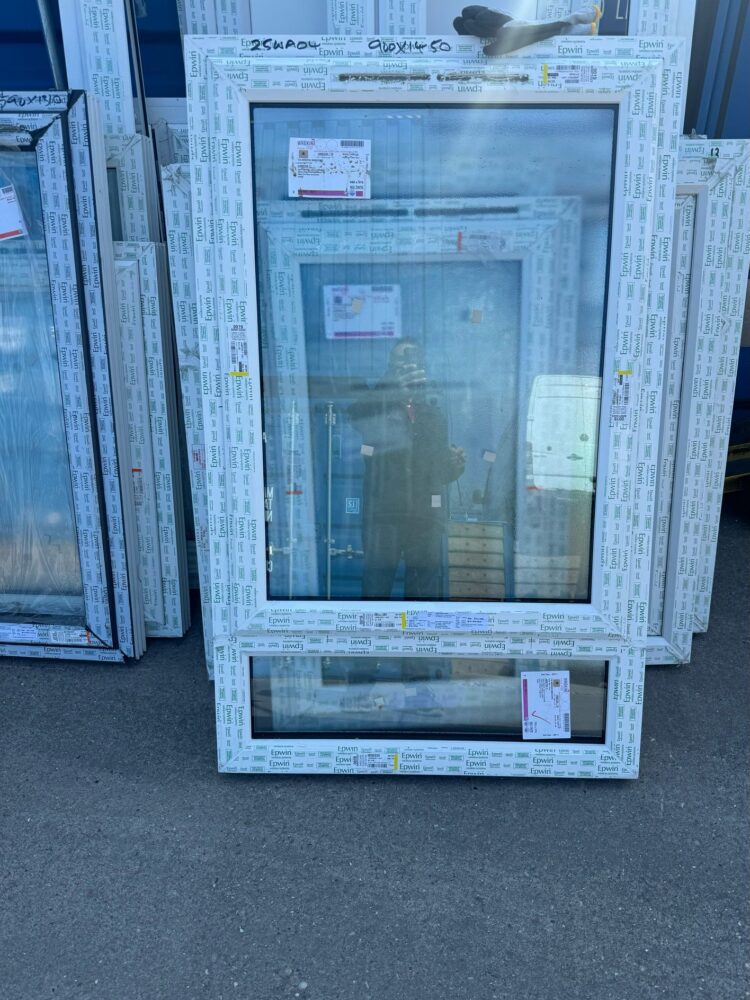 White Upvc Window 900 X 1450 mm 25WA04
