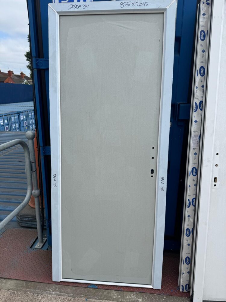 Agate Grey Composite Modern Door 855 x 2055 mm 25DM34