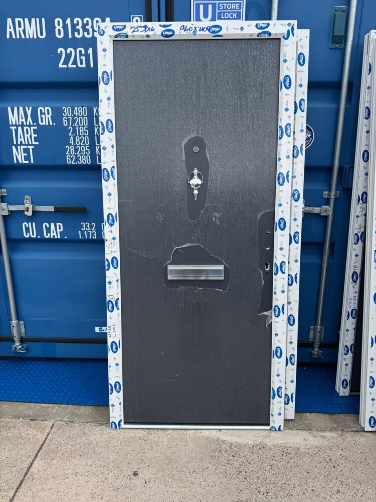 Anthracite Grey Composite Modern Door 960 x 2100 mm 25JD16