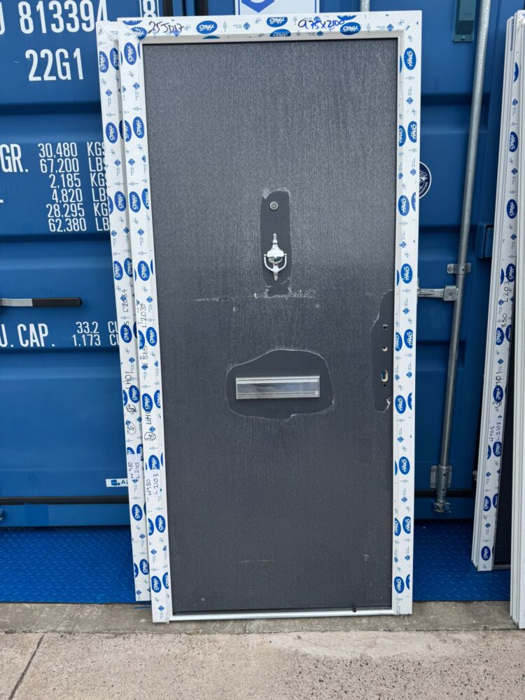 Anthracite Grey Composite Modern Door 975 x 2100 mm 25JD17