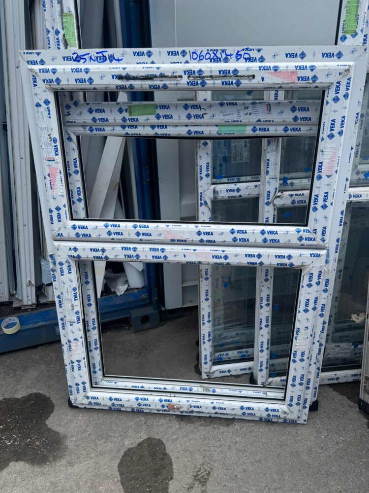 White Upvc Window 1060 X 1460 mm 25NJ14