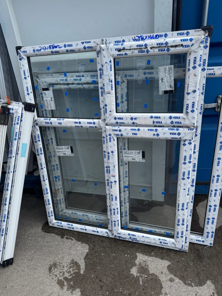 White Upvc Window 1170 X 1440 mm 25NJ22