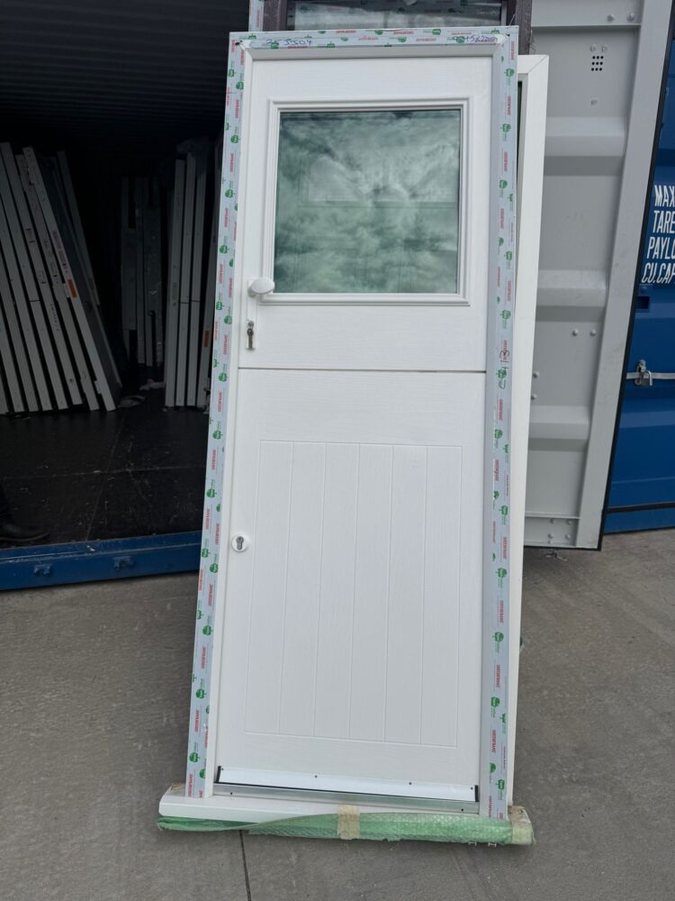 White Composite Traditional Door 845 x 2200 mm 25JJ04