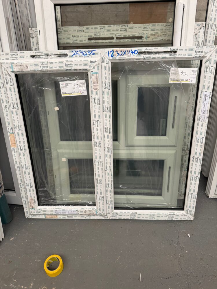 White Upvc Window 1230 X 1140 mm 25TW35