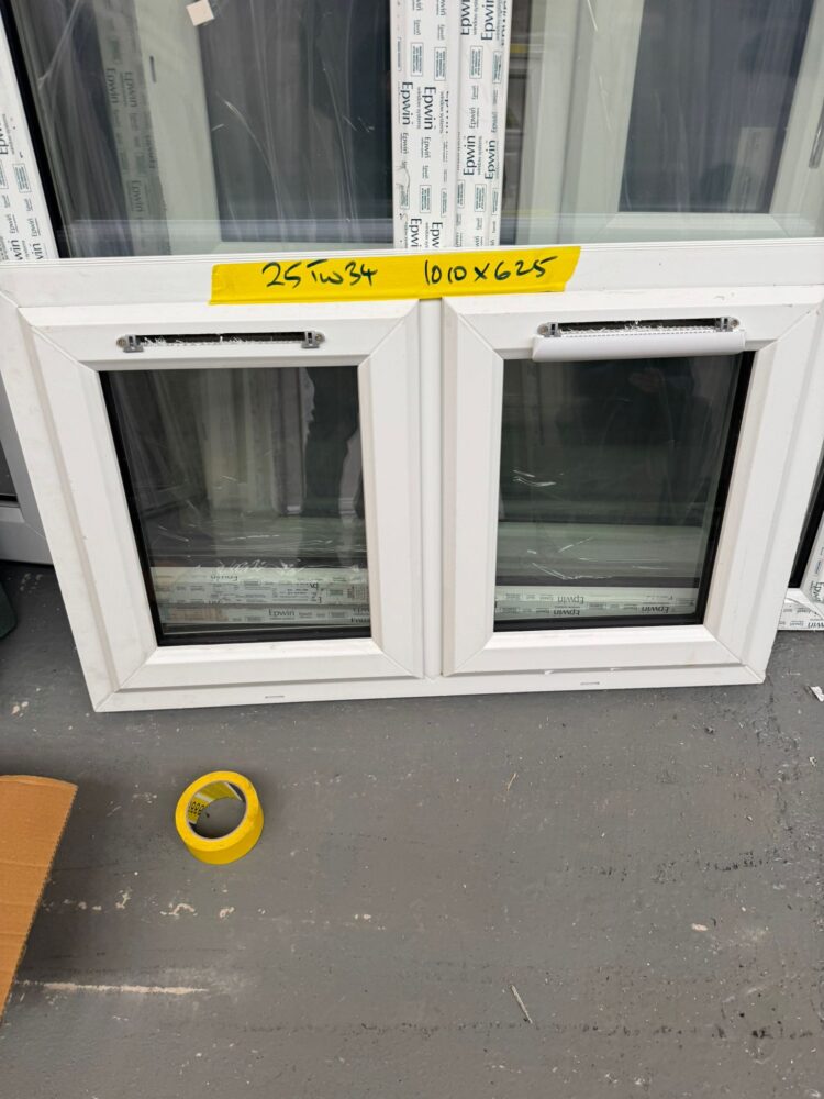 White Upvc Window 1010 X 625 mm 25TW34
