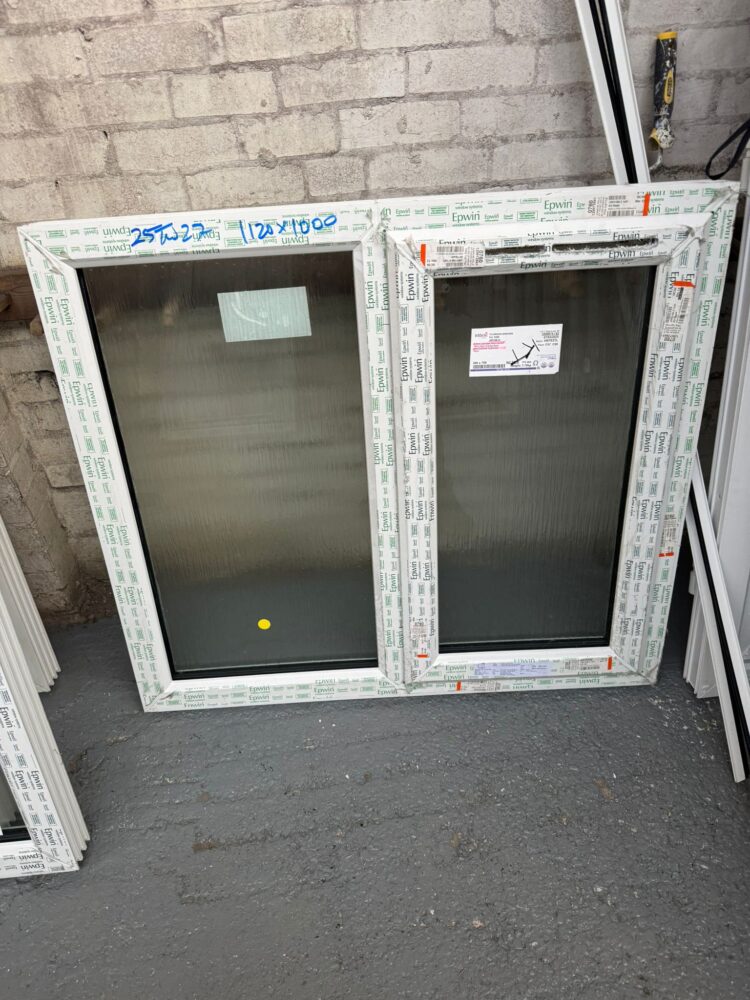 White Upvc Window 1120 X 1000 mm 25TW22