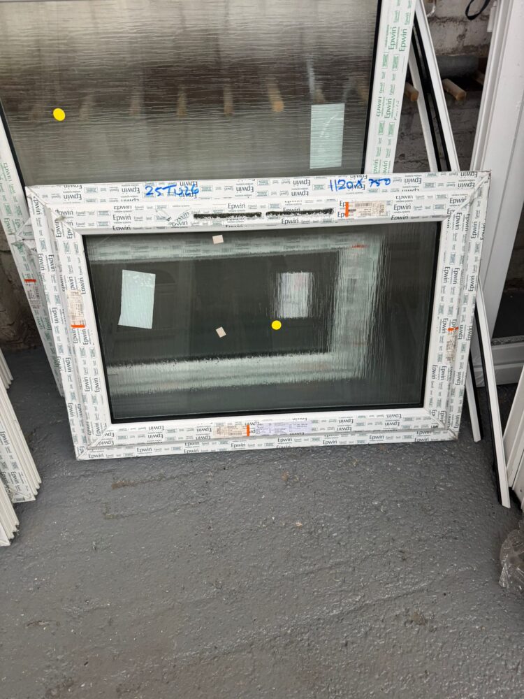 White Upvc Window 1120 X 750 mm 25TU26