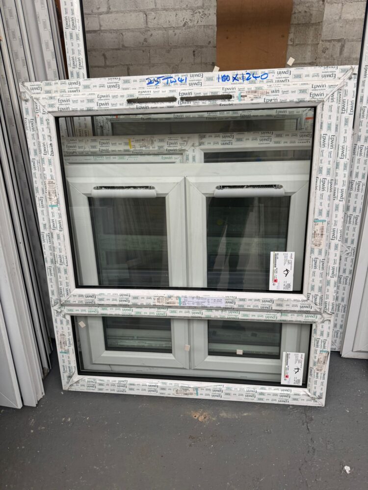 White Upvc Window 1100 X 1240 mm 25TW41