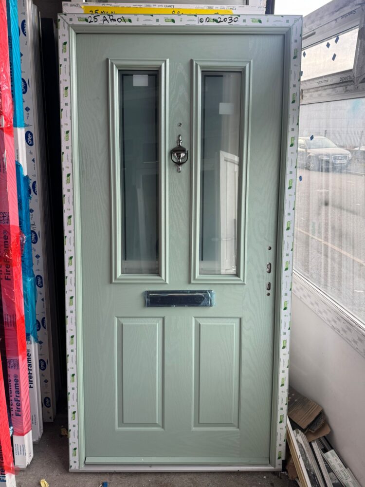 Chartwell Green Composite Traditional Door 1010 x 2030 mm 25AR01