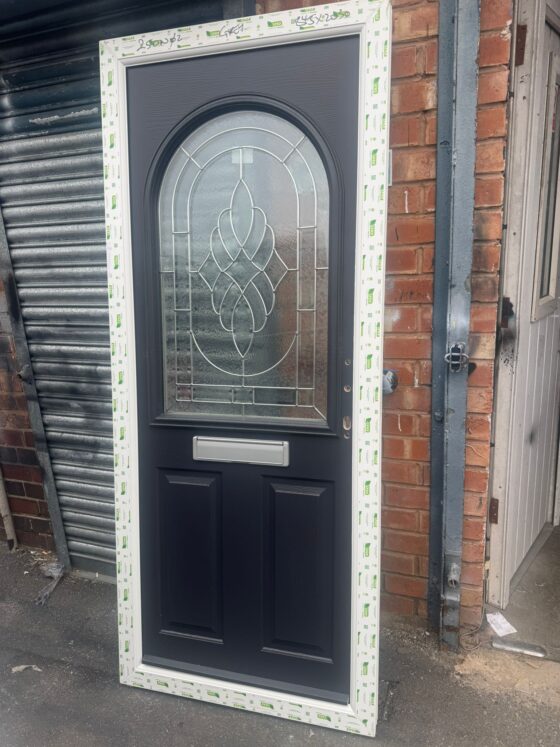 Anthracite Grey Composite Traditional Door 845 x 2030 mm 25ON2