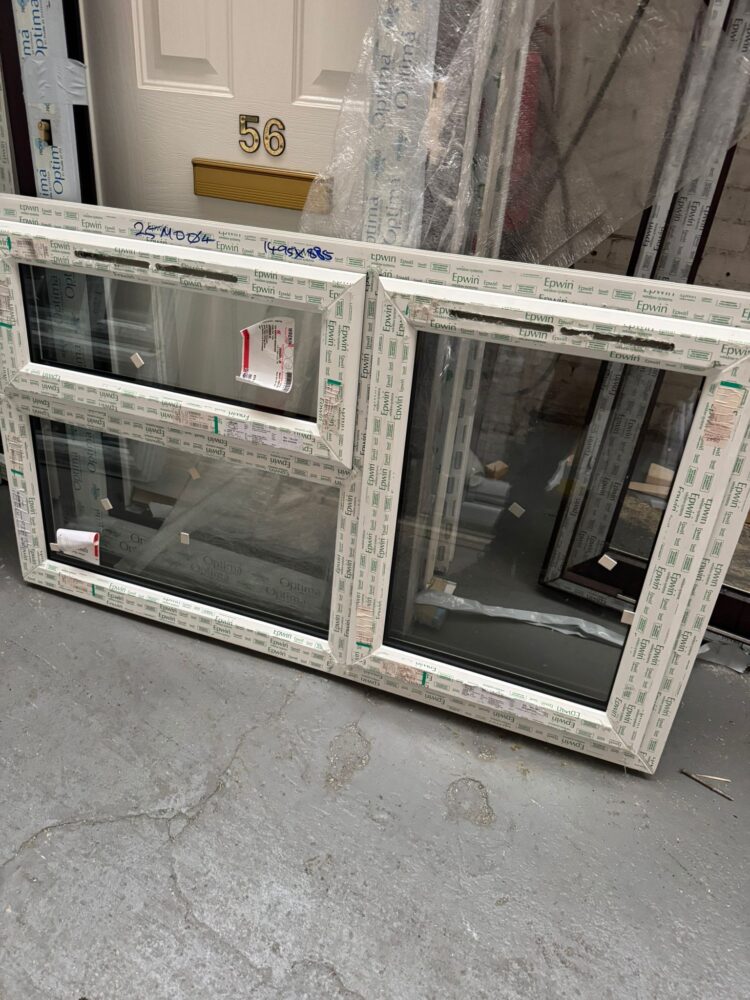 White Upvc Window 1495 X 885 mm 25MO14