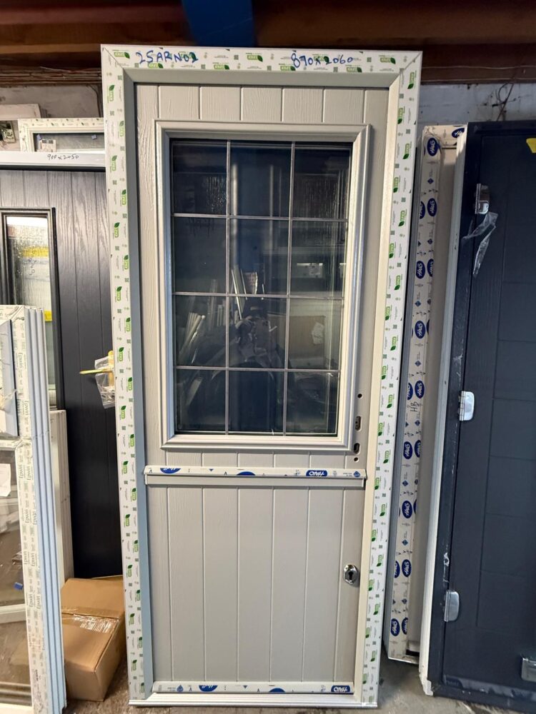 Agate Grey Composite Traditional Stable Door 890 x 2060 mm 25ARN02
