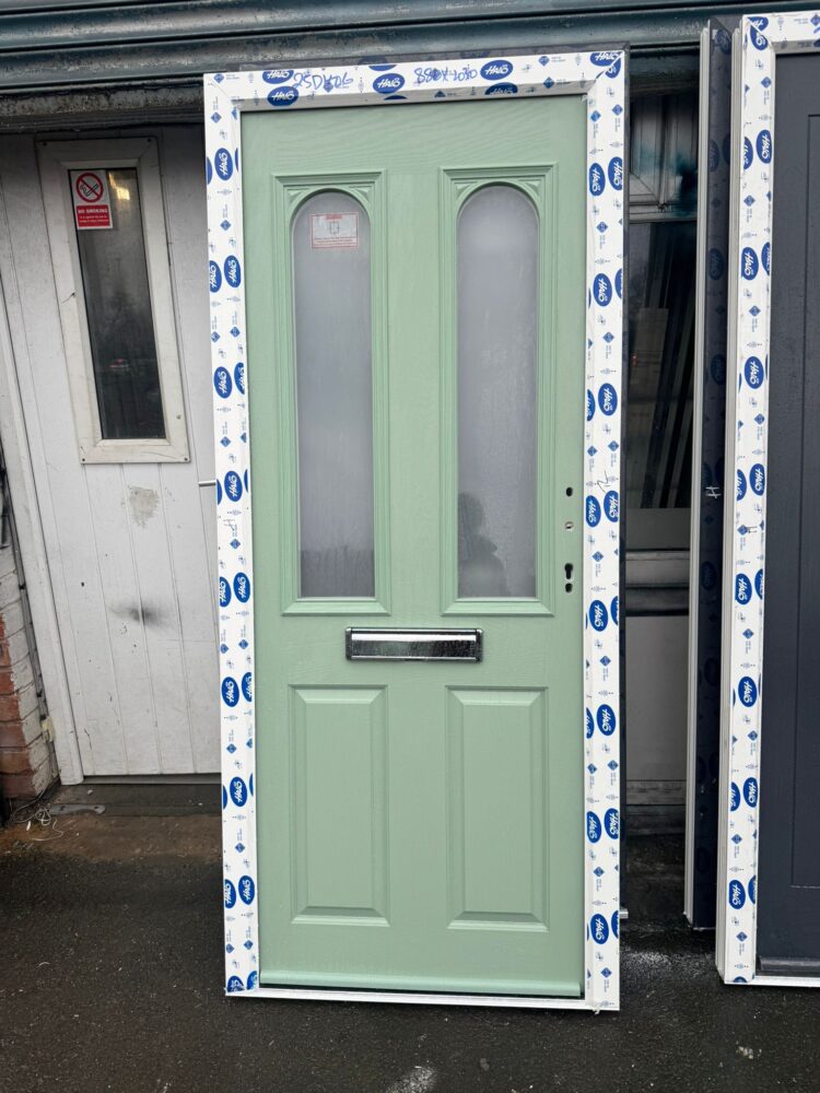 Chartwell Green Composite Traditional Door 880 x 2030 mm 25DH06
