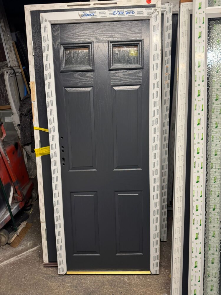 Anthracite Grey Composite Traditional Door 830 x 2010 mm 25NS04