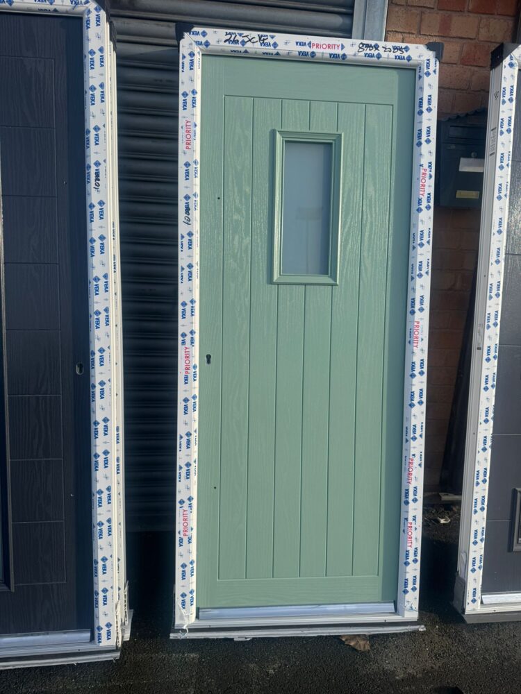 Chartwell Green Composite Modern Door 870 x 2005 mm 25JC14