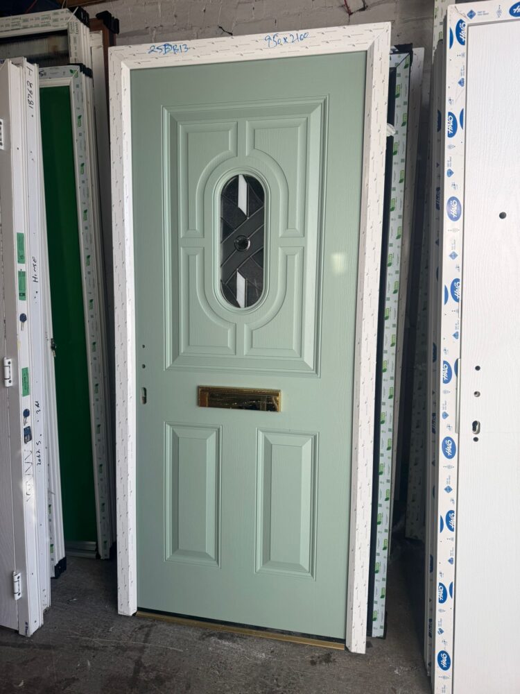 Chartwell Green Composite Traditional Door 950 x 2100 mm 25DB13