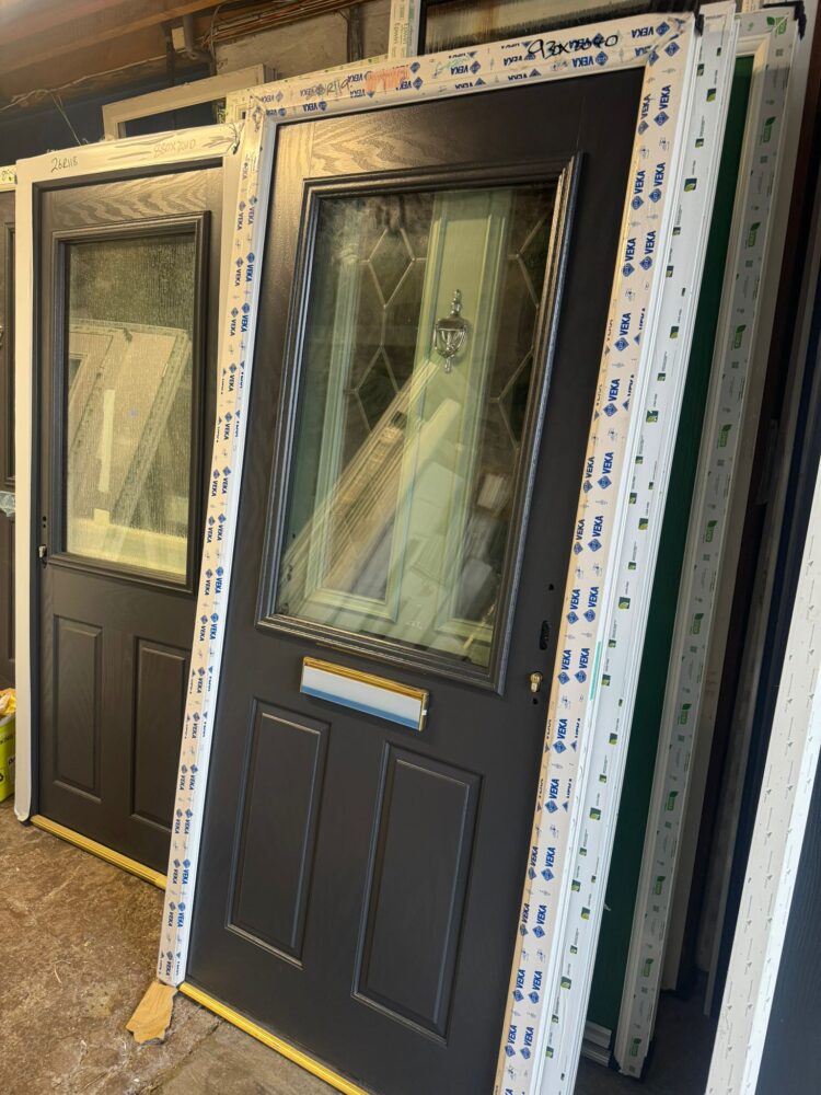 Anthracite Grey Composite Traditional Door 930 x 2040 mm 26R119