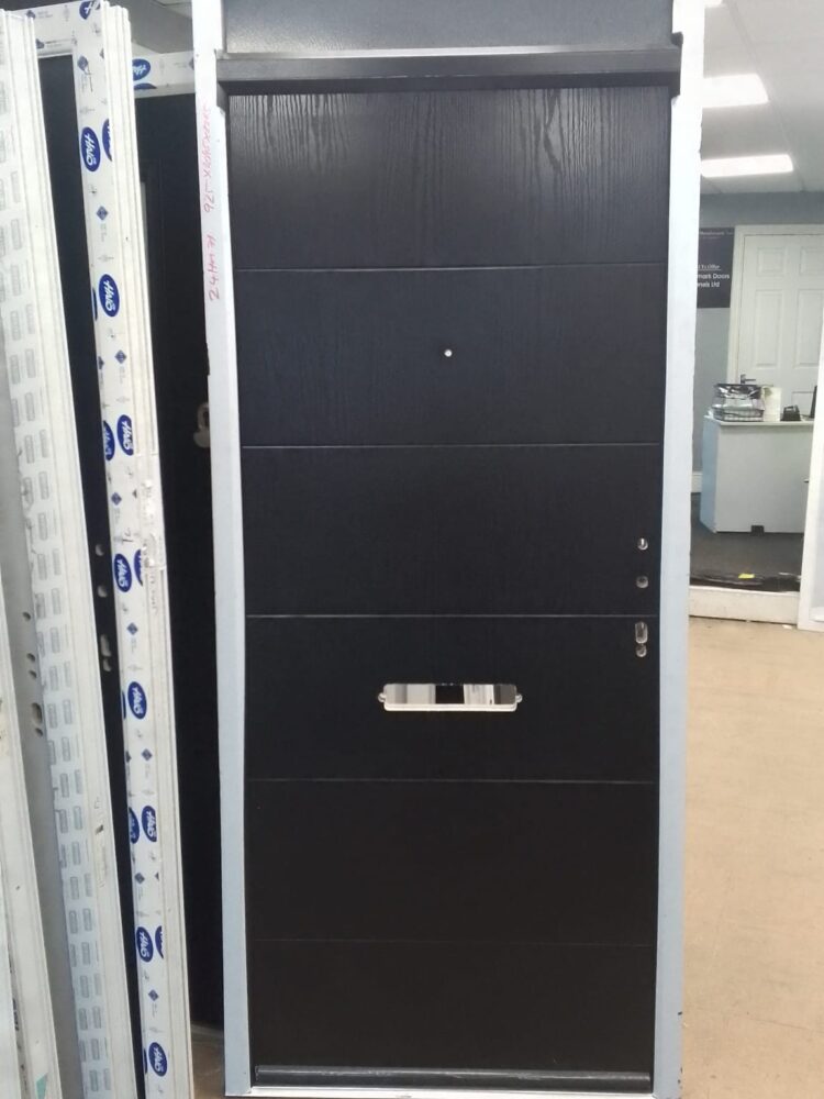 Anthracite Grey Composite Modern Door 925 x 2045/2265 mm 24HM71