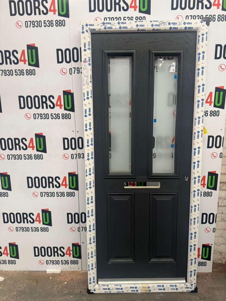 Anthracite Grey Composite Traditional Door 895 x 2125 mm 25JN12