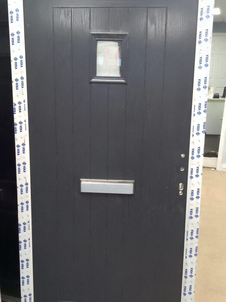 Anthracite Grey Composite Modern Door 1020 x 2070 mm
