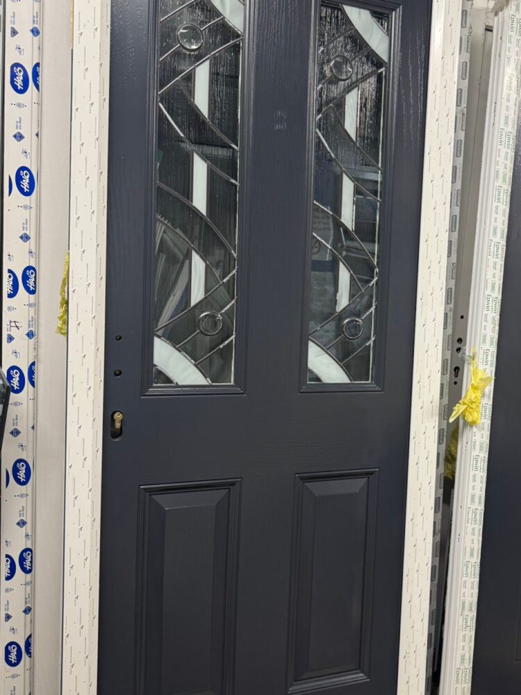Anthracite Grey Composite Traditional Door 875 x 2065 mm 25JB40