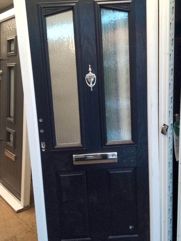 Navy Blue Composite Traditional Door 890 x 2080 mm 24NWM08