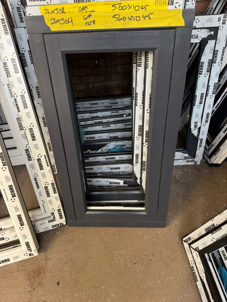 Anthracite Grey Upvc Window 560 X 1045 mm 26MJ29