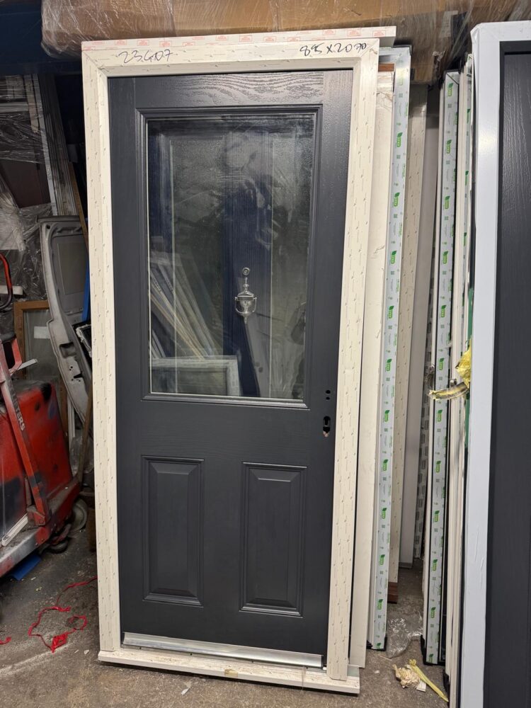 Anthracite Grey Composite Traditional Door 895 x 2070 mm 23G07