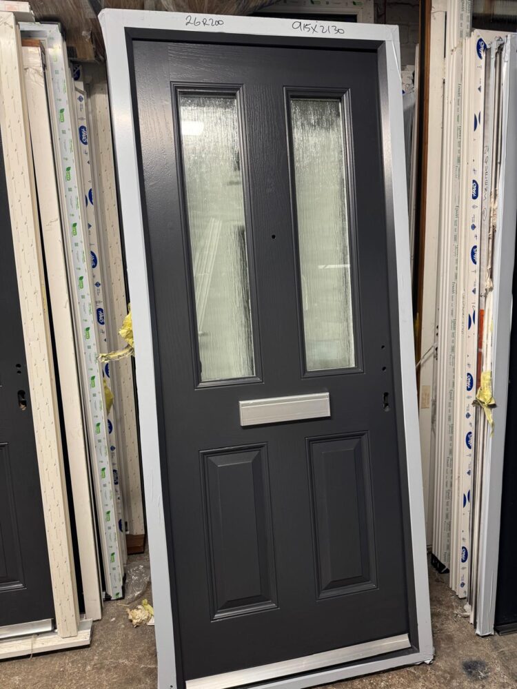 Anthracite Grey Composite Traditional Door 915 x 2130 mm 26R200