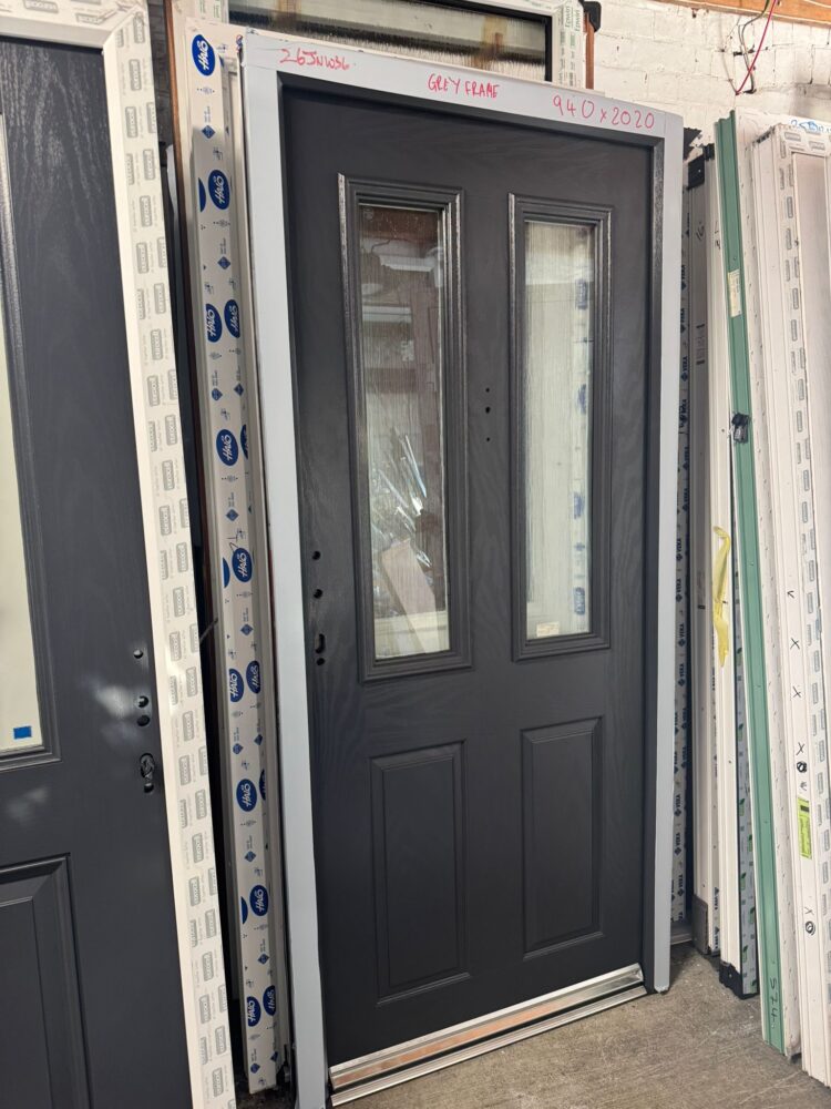 Anthracite Grey Composite Traditional Door 940 x 2020 mm 26JNW36