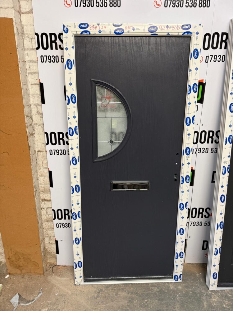 Anthracite Grey Composite Modern Door 925 x 2020 mm 26HJ29
