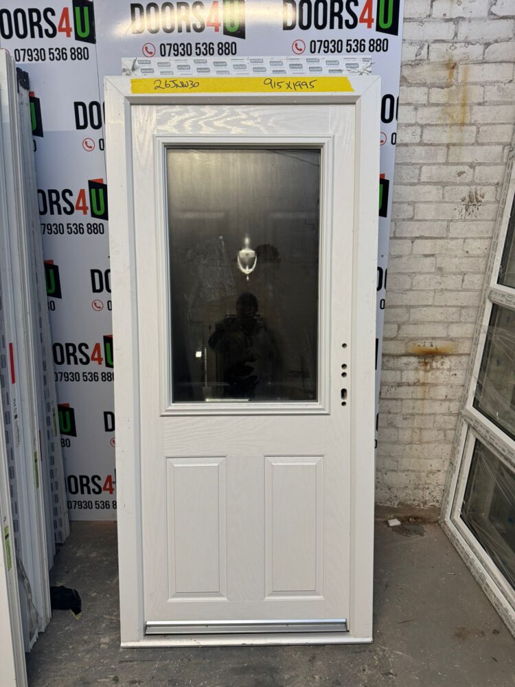 White Composite Traditional Door 915 x 1995 mm 26JNW30