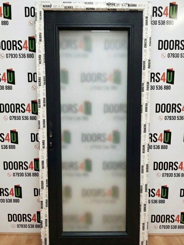 Grey Composite Modern Door 880 x 1970 mm