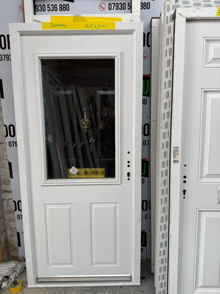 White Composite Traditional Door 915 x 1995 mm 26NWA116