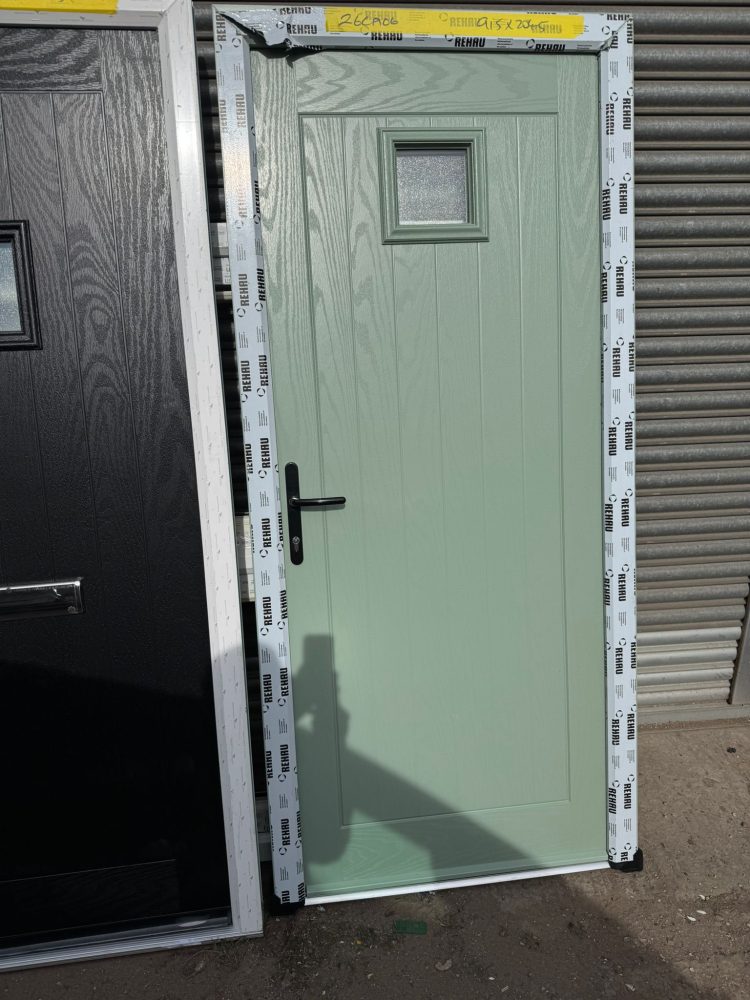 Chartwell Green Composite Modern Door 915 x 2045 mm 26CA06