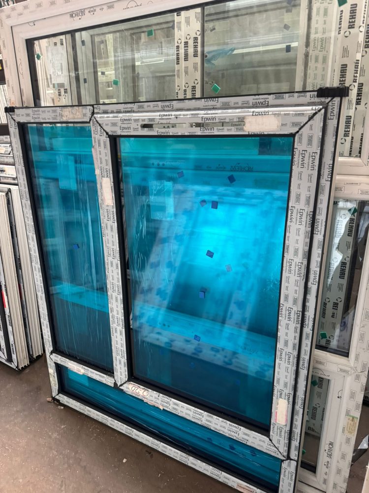 Anthracite Grey Upvc Window 1235 X 1410 mm