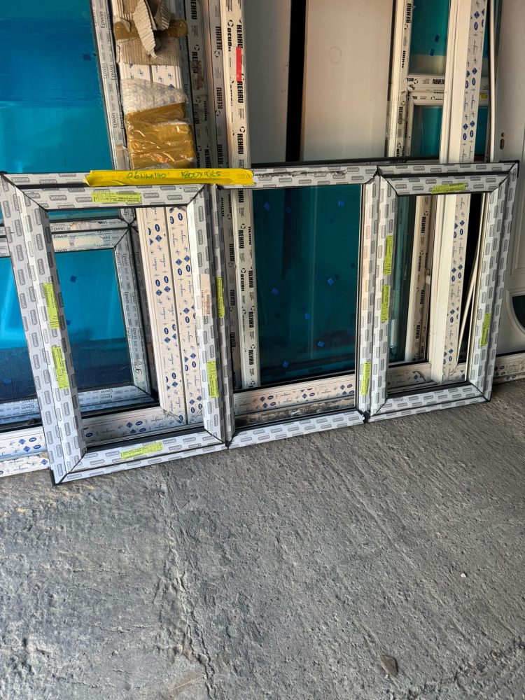 Anthracite Grey Upvc Window 1800 X 985 mm 26NWA140