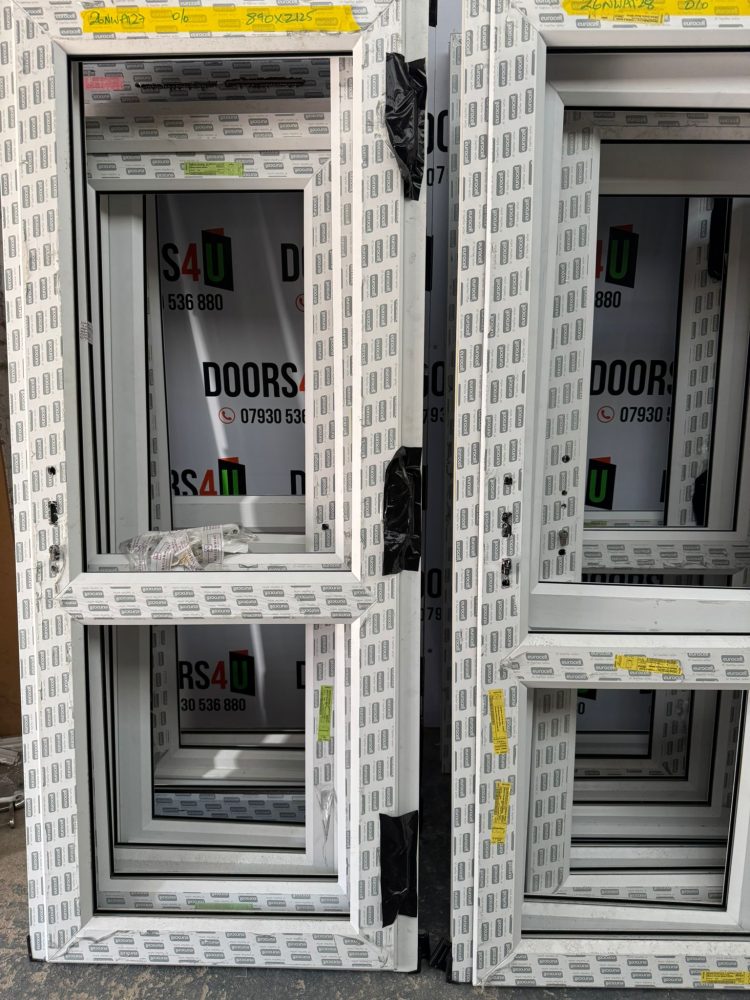 White Upvc Door 890 x 2125 mm 26NWA127