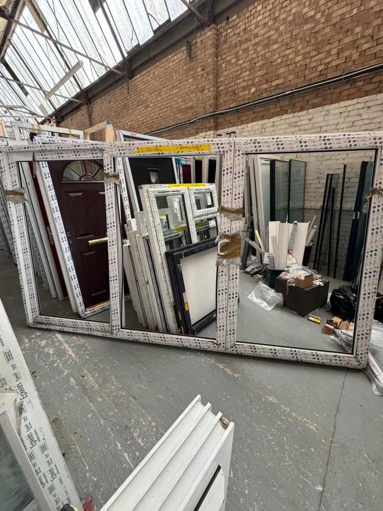 White Upvc Sliding Patio Door 3570 x 1985 mm 26CFA10