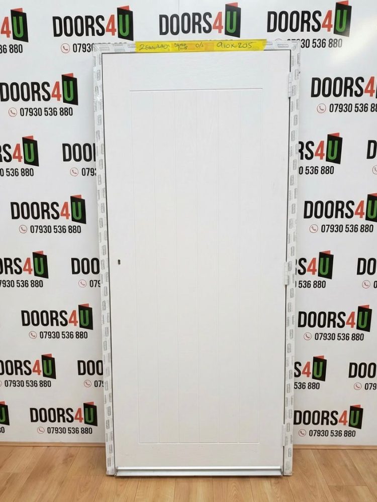 White Composite Traditional Door 910 x 2015 mm 26NWAA09