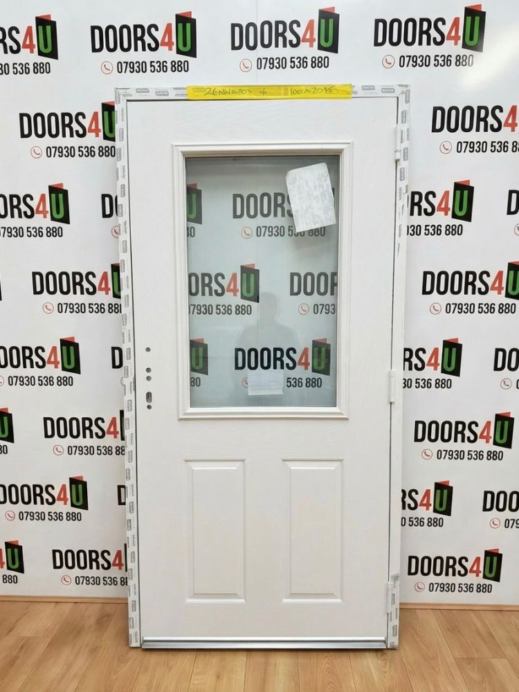 White Composite Traditional Door 1000 x 2035 mm 26NWAA03