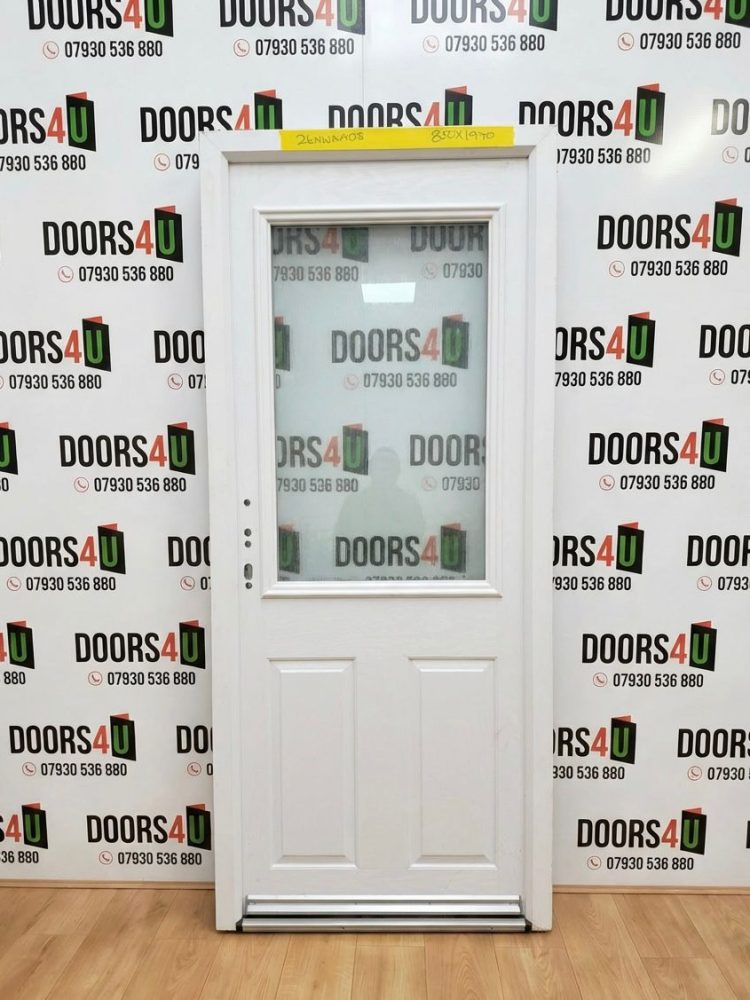 White Composite Traditional Door 850 x 1970 mm 26NWAA08
